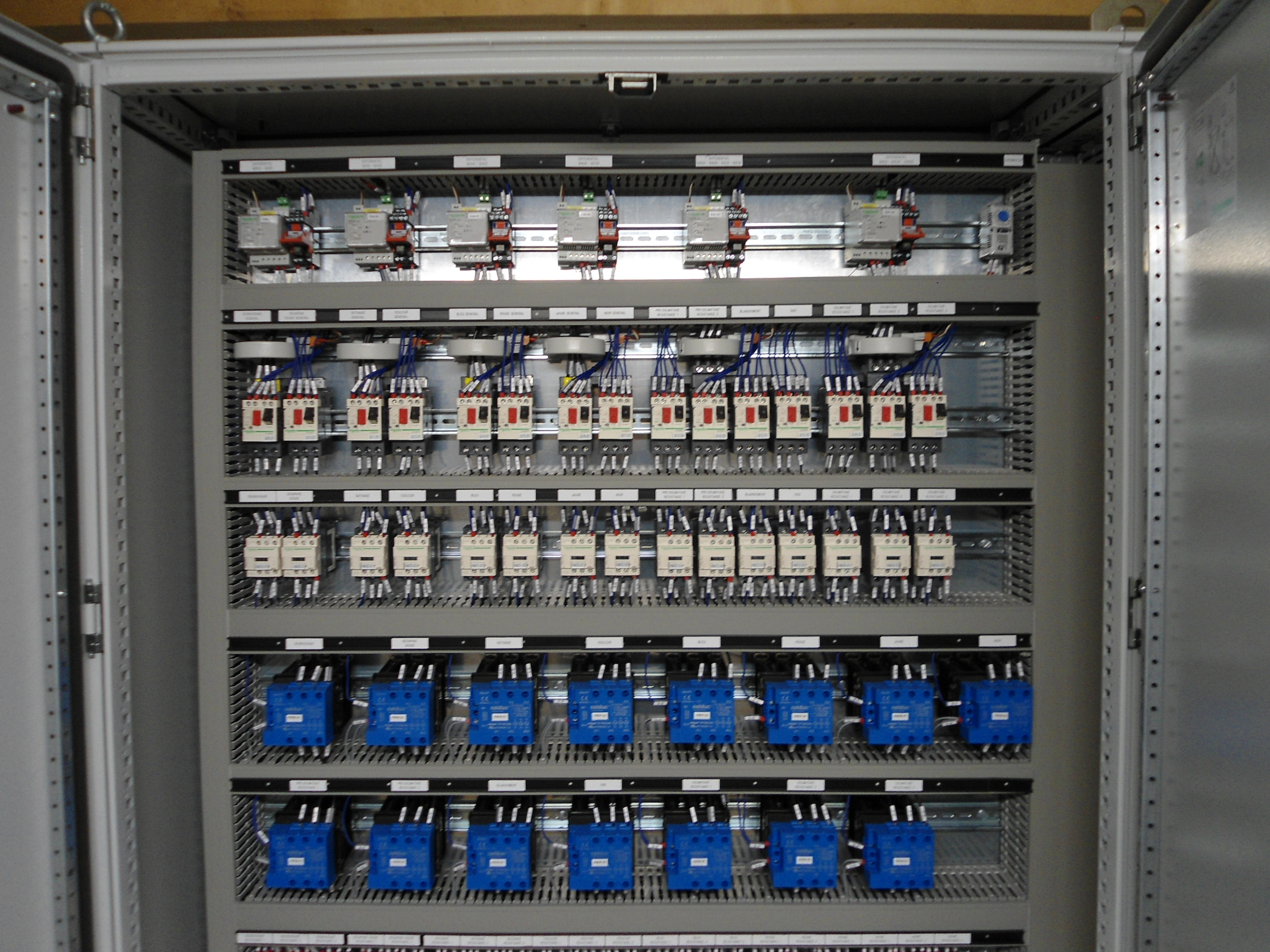 cablage d'armoire